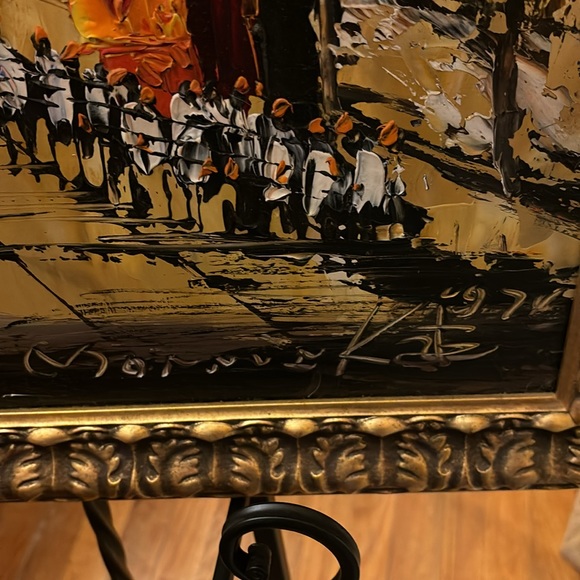 20 c24 oil on board. Wailing Wall - Picture 2 of 5